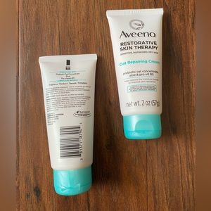 Set Of Two AVEENO Restorative Skin Therapy Oat Repairing Cream